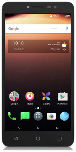 Sim Free Alcatel A3 XL Mobile Phone - Grey.